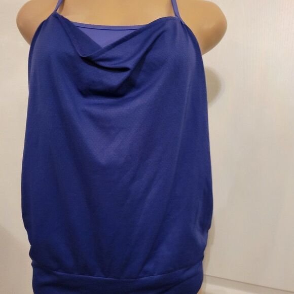 DARK BLUE DUO DRY TANK TOP BY CHAMPION - Picture 4 of 16
